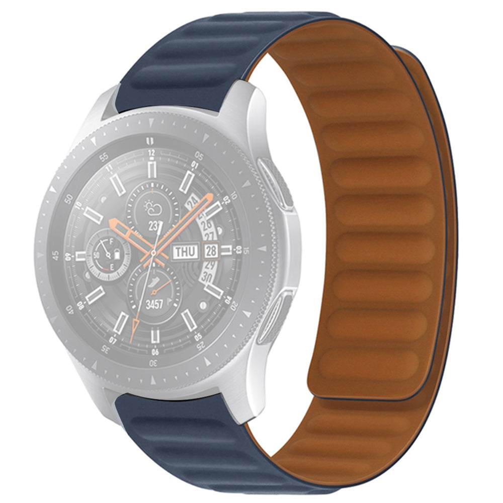 For Samsung Galaxy Watch4 40mm 44mm Garmin Venu 2 Plus Silicone Watch Band 20mm Magnetic Wrist Strap Replacement