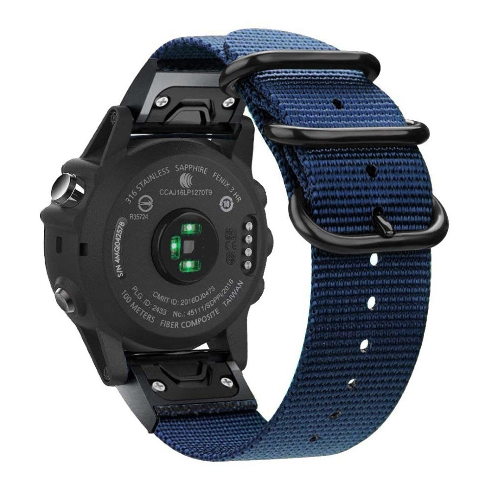 For Garmin Fenix 7X 6X Pro Tactix7 Adjustable Wrist Band 26mm Nylon Watch Strap Replacement Watchband