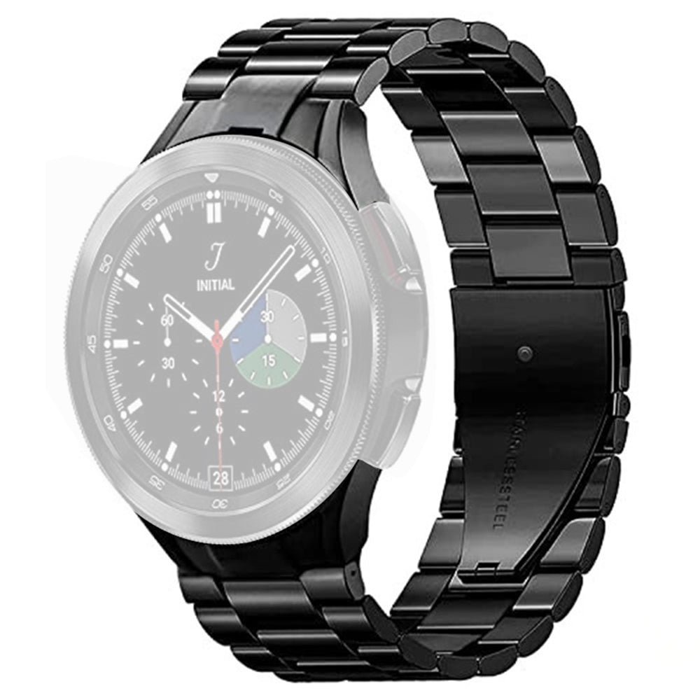 JLT For Samsung Galaxy Watch6 40mm 44mm Watch6 Classic 43mm 47mm Watch 5 40mm 44mm 5 Pro 45mm Watch4 40mm 44mm Watch Strap Replacement Watch Band with Folding Buckle