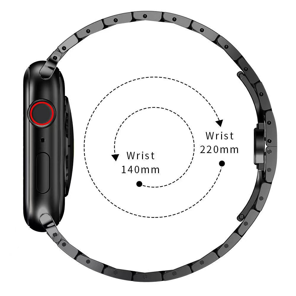 For Apple Watch Ultra 2 49mm Series 9 45mm SE (2023) 44mm Ultra 49mm 8 7 45mm 6 5 4 SE (2022) SE 44mm 3 2 1 42mm Watch Band Aluminum Alloy Bracelet Wristband