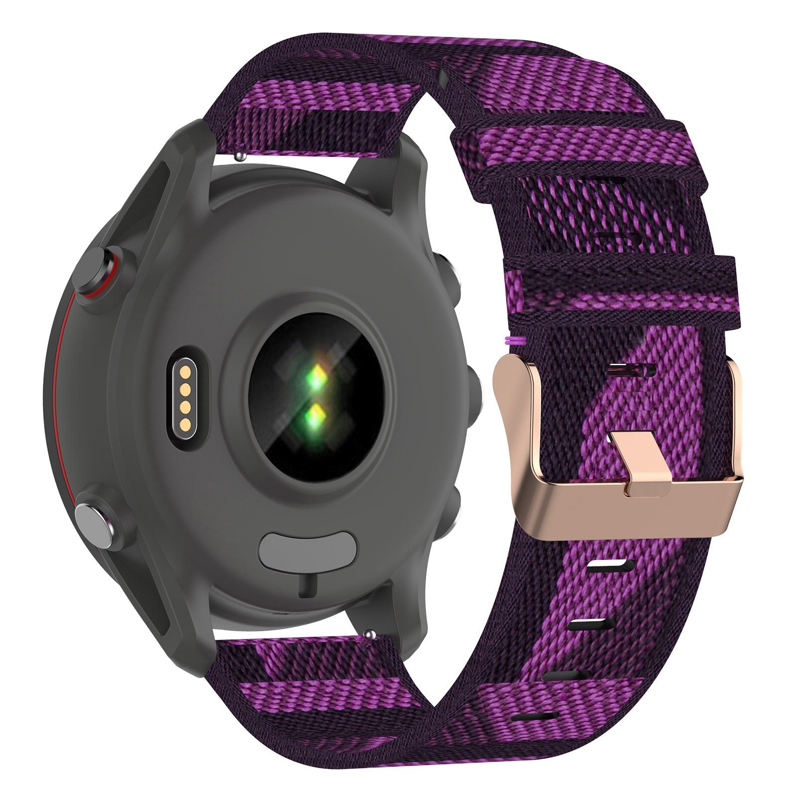For Garmin Forerunner 255 Venu 2 Samsung Galaxy Watch3 45mm Watch Strap with Buckle Nylon Watch Band Universal 22mm Quick Release Watchband