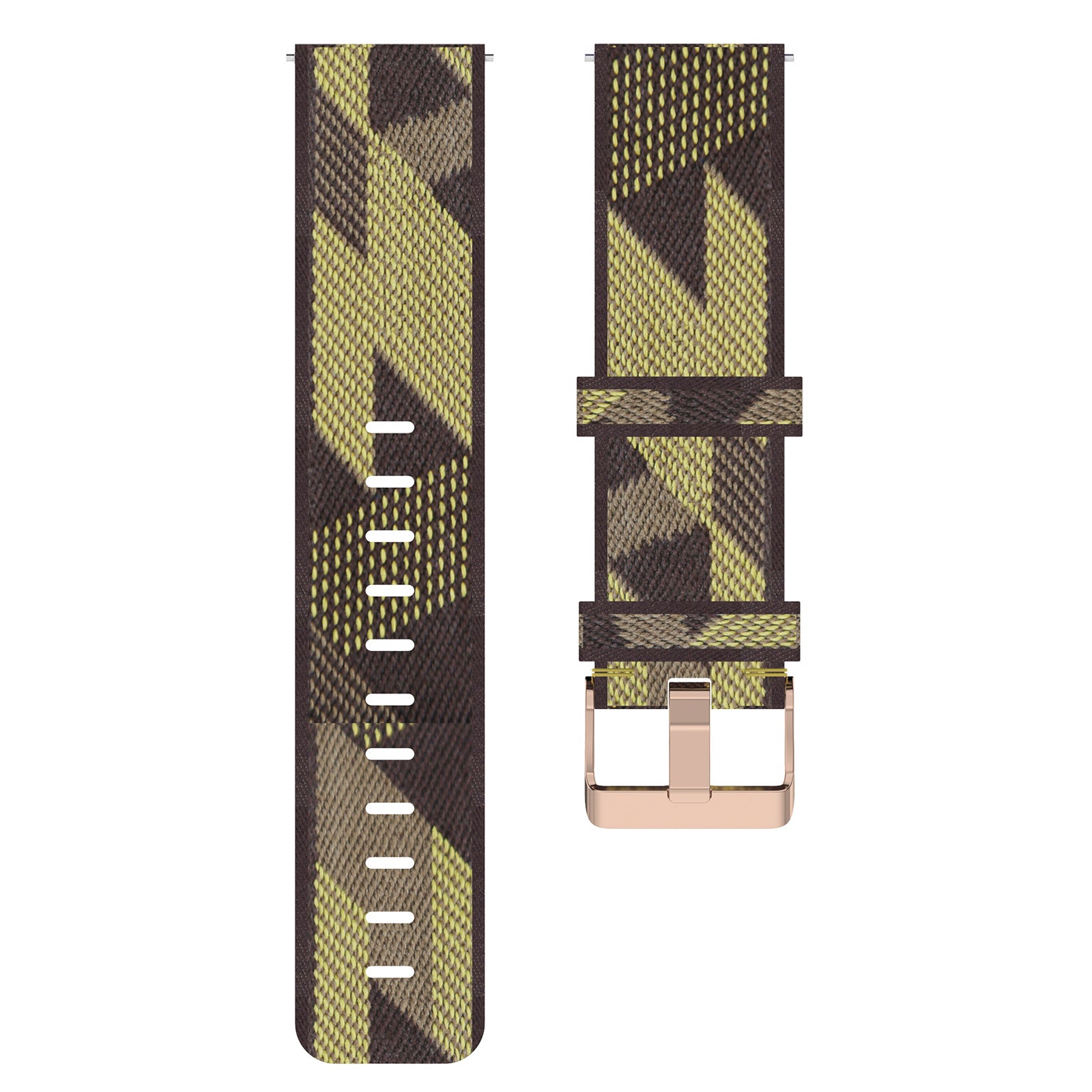 For Garmin Forerunner 255 Venu 2 Samsung Galaxy Watch3 45mm Watch Strap with Buckle Nylon Watch Band Universal 22mm Quick Release Watchband