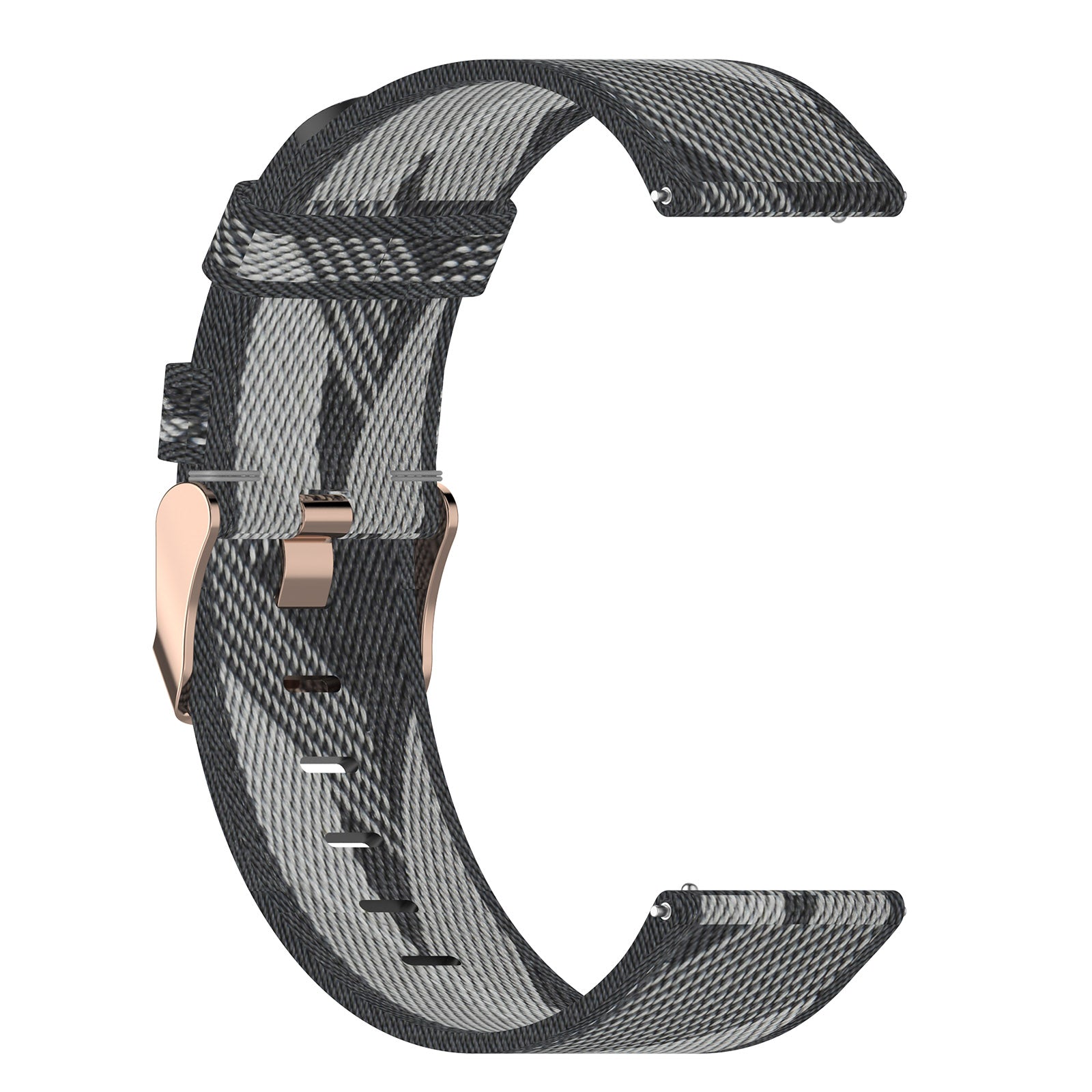 For Garmin Venu Sq Venu 2 Plus Huawei Watch GT 2 42mm GT 3 Pro 43mm Universal Watch Strap 20mm Nylon Watch Band Replacement Watchband with Buckle