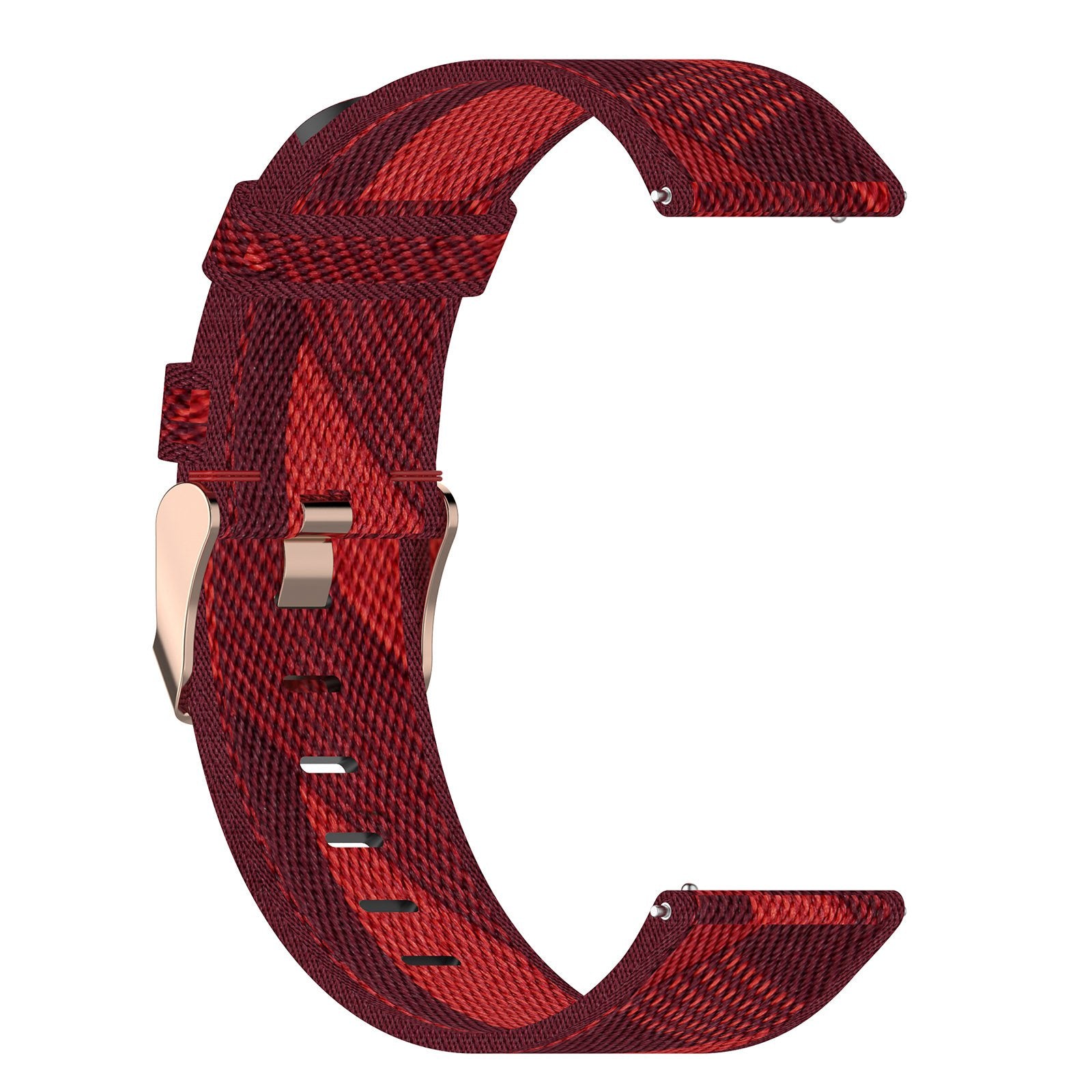 For Garmin Venu Sq Venu 2 Plus Huawei Watch GT 2 42mm GT 3 Pro 43mm Universal Watch Strap 20mm Nylon Watch Band Replacement Watchband with Buckle