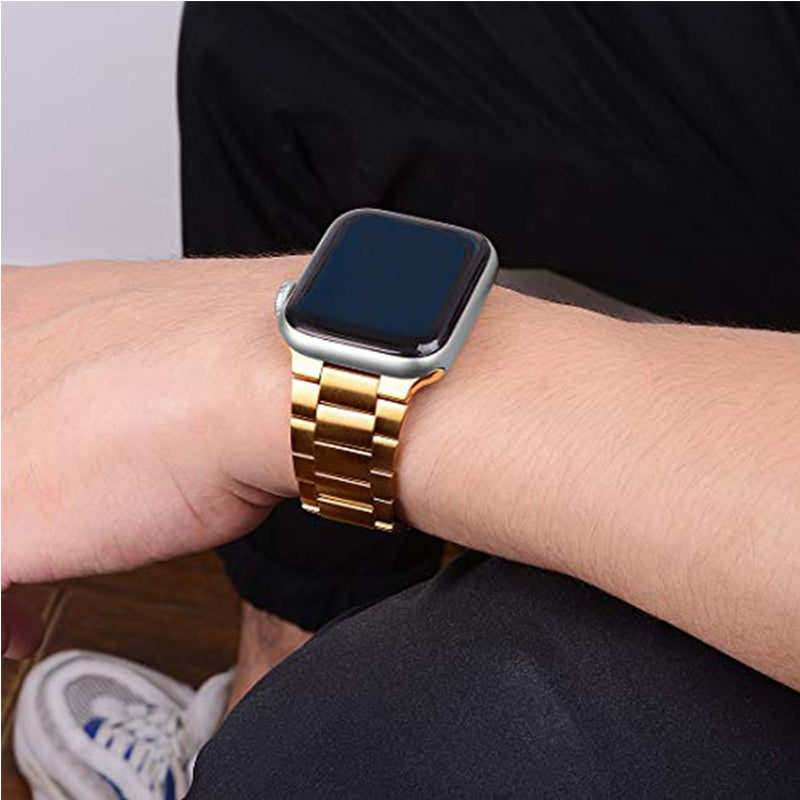 JLT For Apple Watch Ultra 2 49mm Series 9 45mm SE (2023) 44mm Ultra 49mm 8 7 45mm 6 5 4 SE (2022) SE 44mm 3 2 1 42mm Ultra Thin Watch Band Stainless Steel Replacement Wrist Strap
