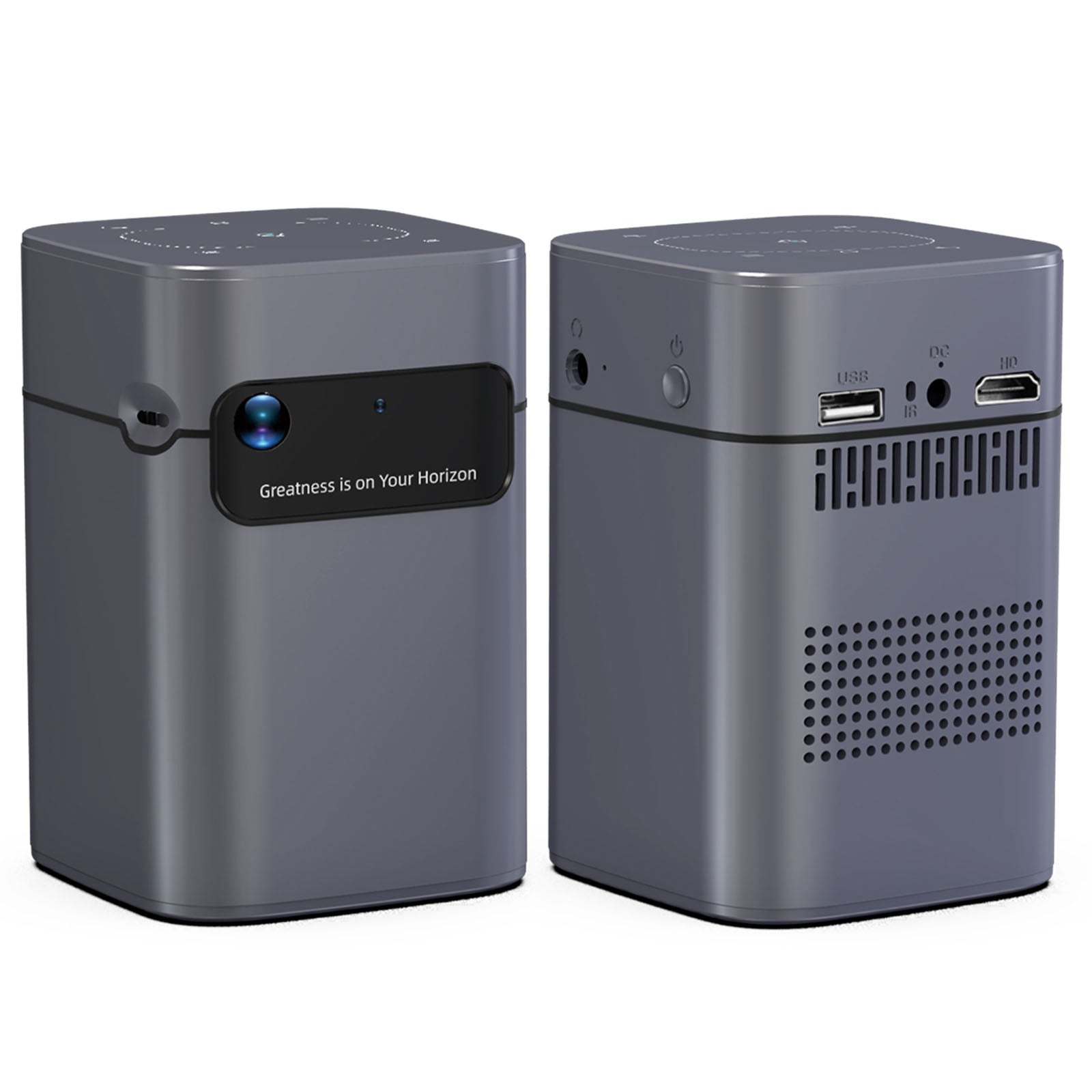 K19 DLP Portable Mini Projector Android 9.0 2GB 16GB 2.4G 5G WiFi BT5.0 Home Theater LED Video Projector