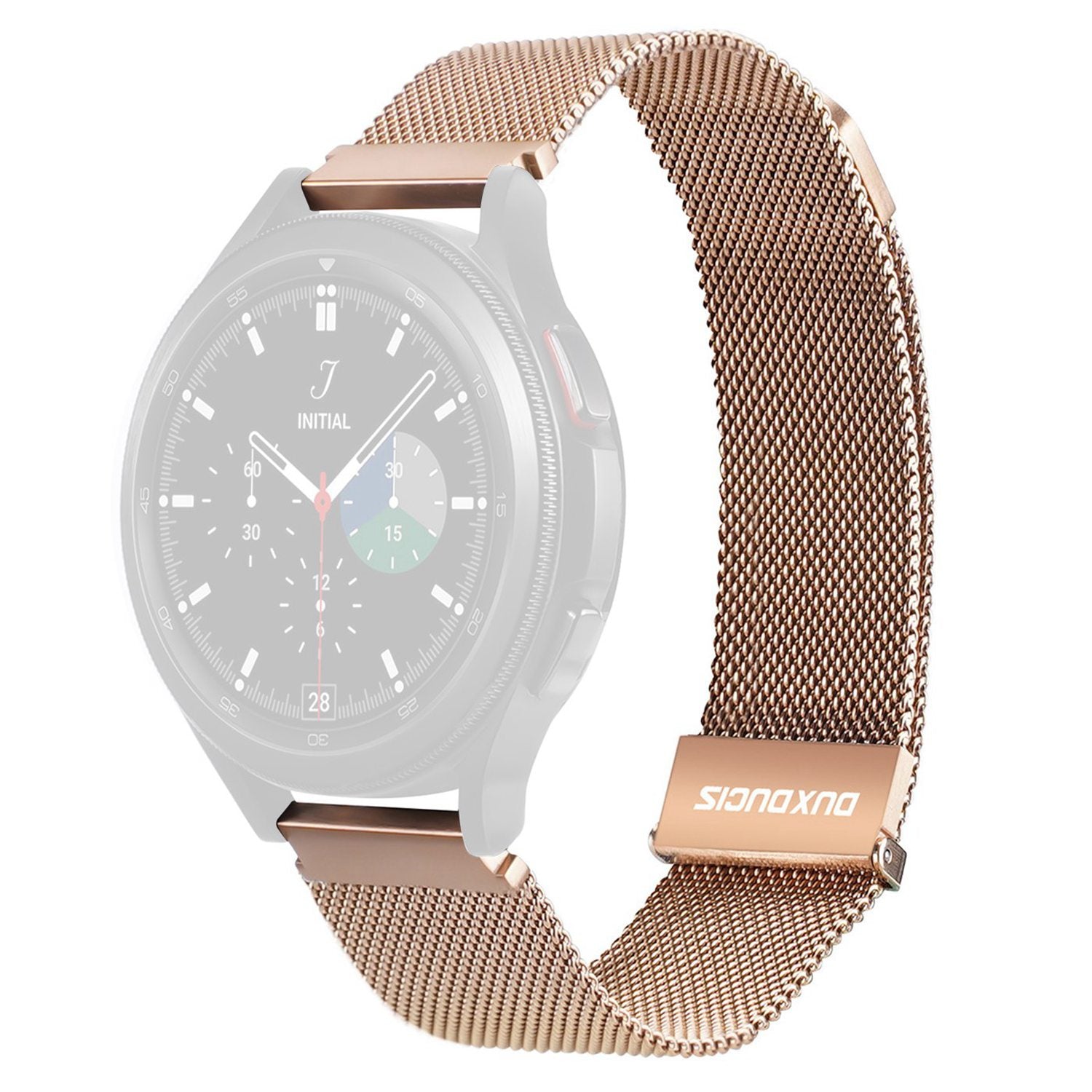 DUX DUCIS 22mm Magnetic Watch Band for Samsung Galaxy Watch3 45mm Huawei Watch GT 3 46mm GT 3 Pro 46mm Stainless Steel Alloy Milanese Watch Strap