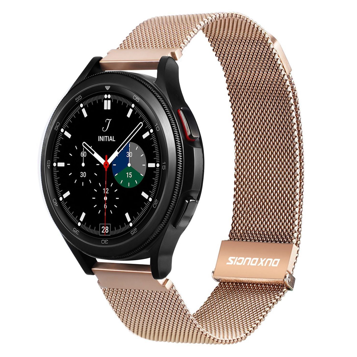 DUX DUCIS 22mm Magnetic Watch Band for Samsung Galaxy Watch3 45mm Huawei Watch GT 3 46mm GT 3 Pro 46mm Stainless Steel Alloy Milanese Watch Strap
