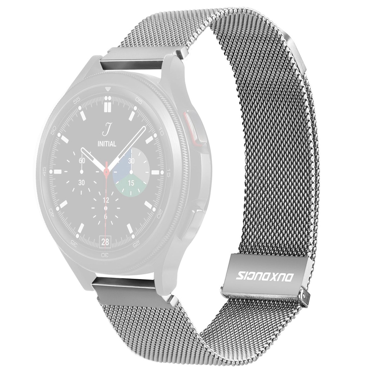 DUX DUCIS 22mm Magnetic Watch Band for Samsung Galaxy Watch3 45mm Huawei Watch GT 3 46mm GT 3 Pro 46mm Stainless Steel Alloy Milanese Watch Strap