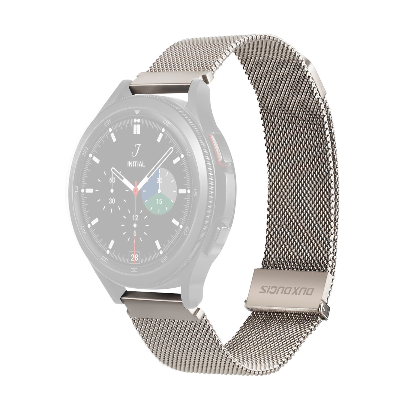 DUX DUCIS 22mm Magnetic Watch Band for Samsung Galaxy Watch3 45mm Huawei Watch GT 3 46mm GT 3 Pro 46mm Stainless Steel Alloy Milanese Watch Strap