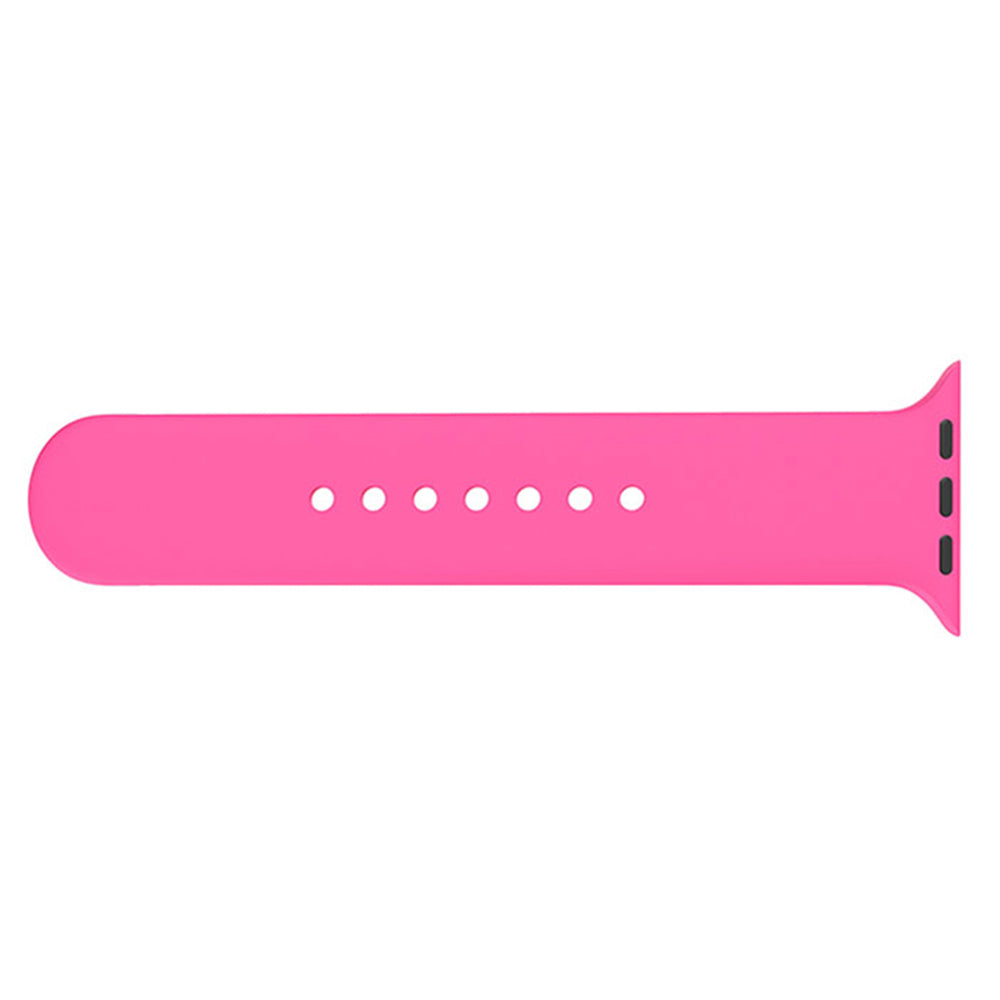 For Apple Watch Series 9 8 7 41mm 6 5 4 SE (2023) SE(2022) SE 40mm 3 2 1 38mm Silicone Watch Band Pin Buckle Wrist Strap Replacement