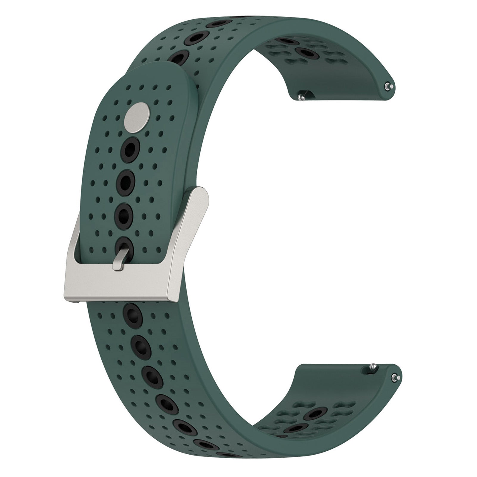 For Samsung Galaxy Watch 5 Pro 45mm Huami Amazfit Bip 3 3 Pro Silicone Watch Band 20mm Dual Color Wrist Strap Replacement
