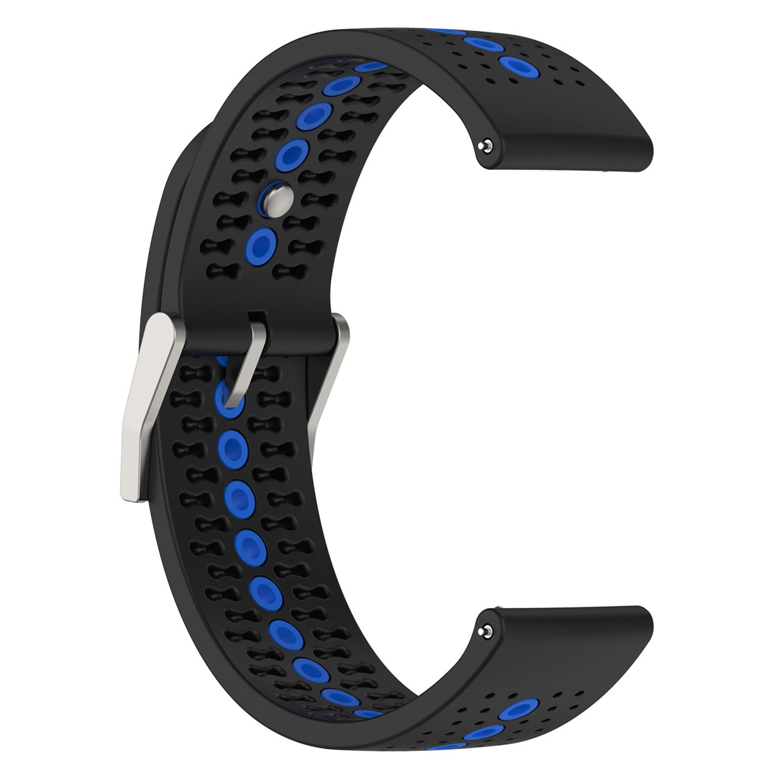 For Samsung Galaxy Watch 5 Pro 45mm Huami Amazfit Bip 3 3 Pro Silicone Watch Band 20mm Dual Color Wrist Strap Replacement