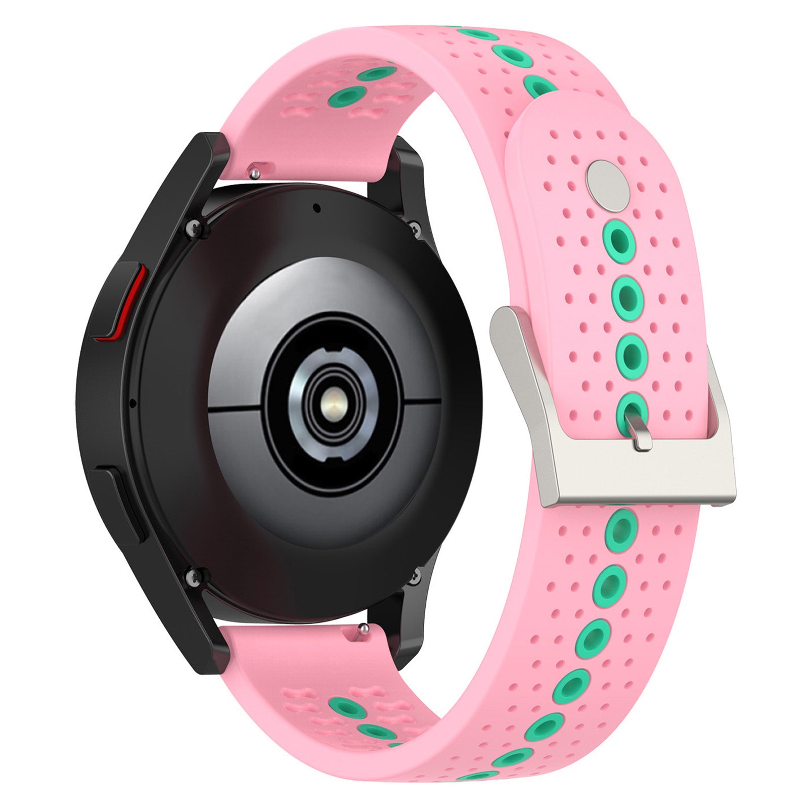 For Samsung Galaxy Watch 5 Pro 45mm Huami Amazfit Bip 3 3 Pro Silicone Watch Band 20mm Dual Color Wrist Strap Replacement