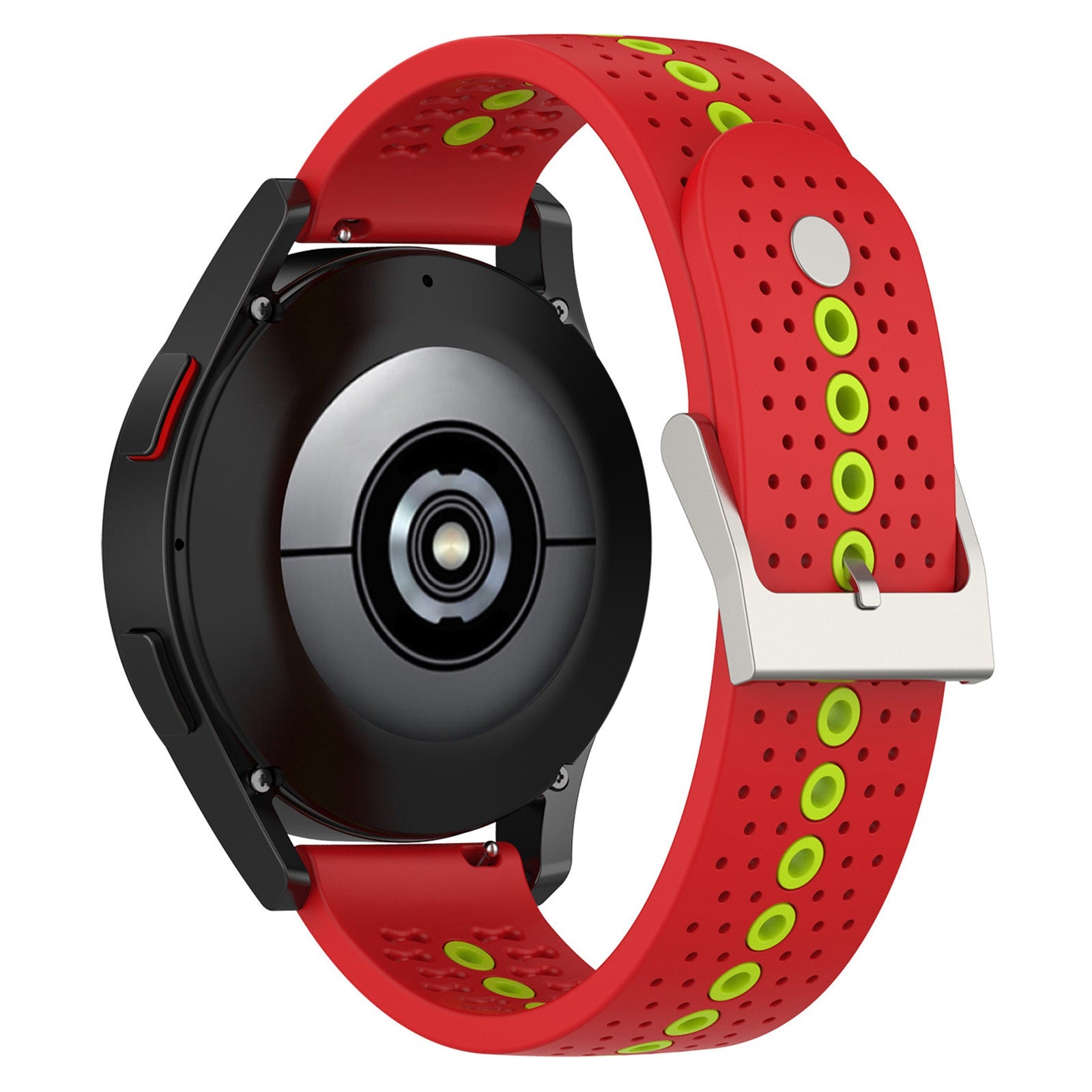 For Samsung Galaxy Watch 5 Pro 45mm Huami Amazfit Bip 3 3 Pro Silicone Watch Band 20mm Dual Color Wrist Strap Replacement