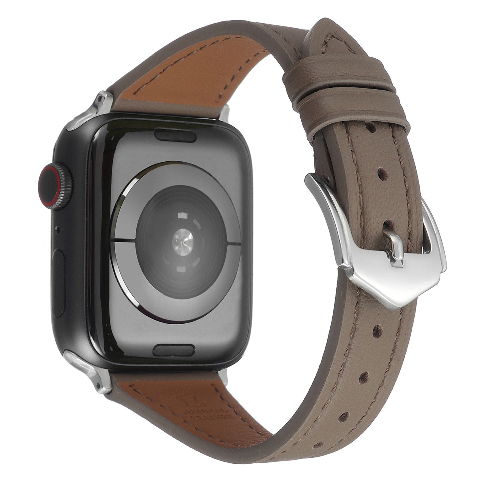 For Apple Watch Series 8 41mm Series 7 41mm SE SE(2022) Series 6 5 4 40mm Series 1 2 3 38mm Genuine Leather Anti-wear Replacement Smart Watch Strap Wrist Band