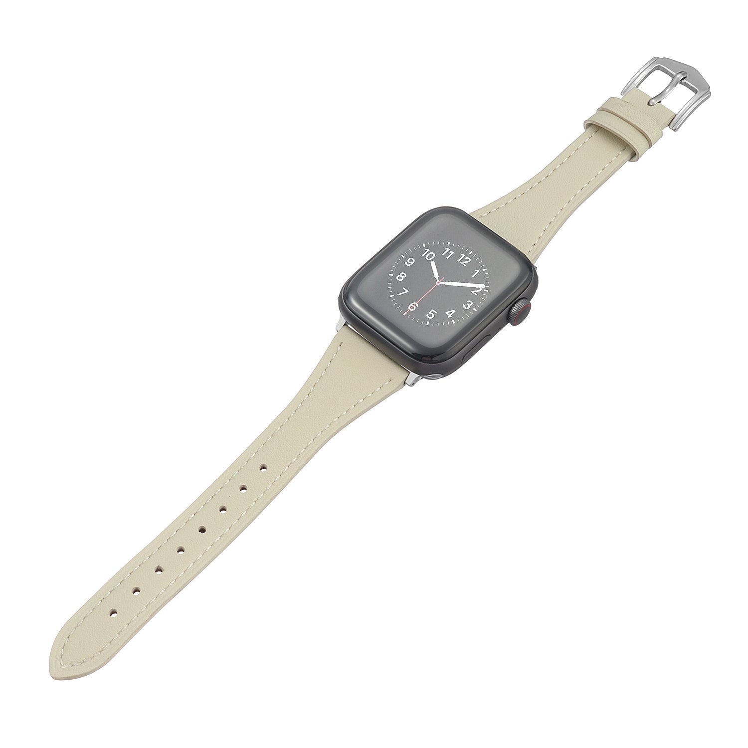 For Apple Watch Series 8 41mm Series 7 41mm SE SE(2022) Series 6 5 4 40mm Series 1 2 3 38mm Genuine Leather Anti-wear Replacement Smart Watch Strap Wrist Band