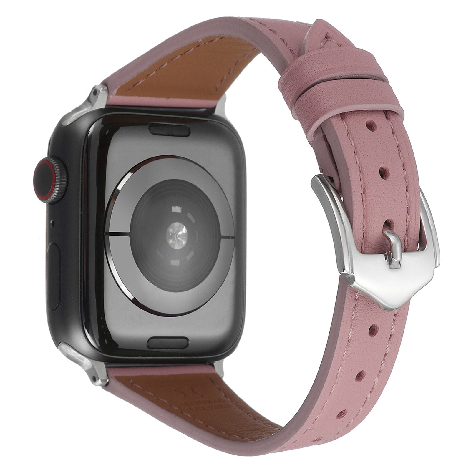 For Apple Watch Series 8 41mm Series 7 41mm SE SE(2022) Series 6 5 4 40mm Series 1 2 3 38mm Genuine Leather Anti-wear Replacement Smart Watch Strap Wrist Band