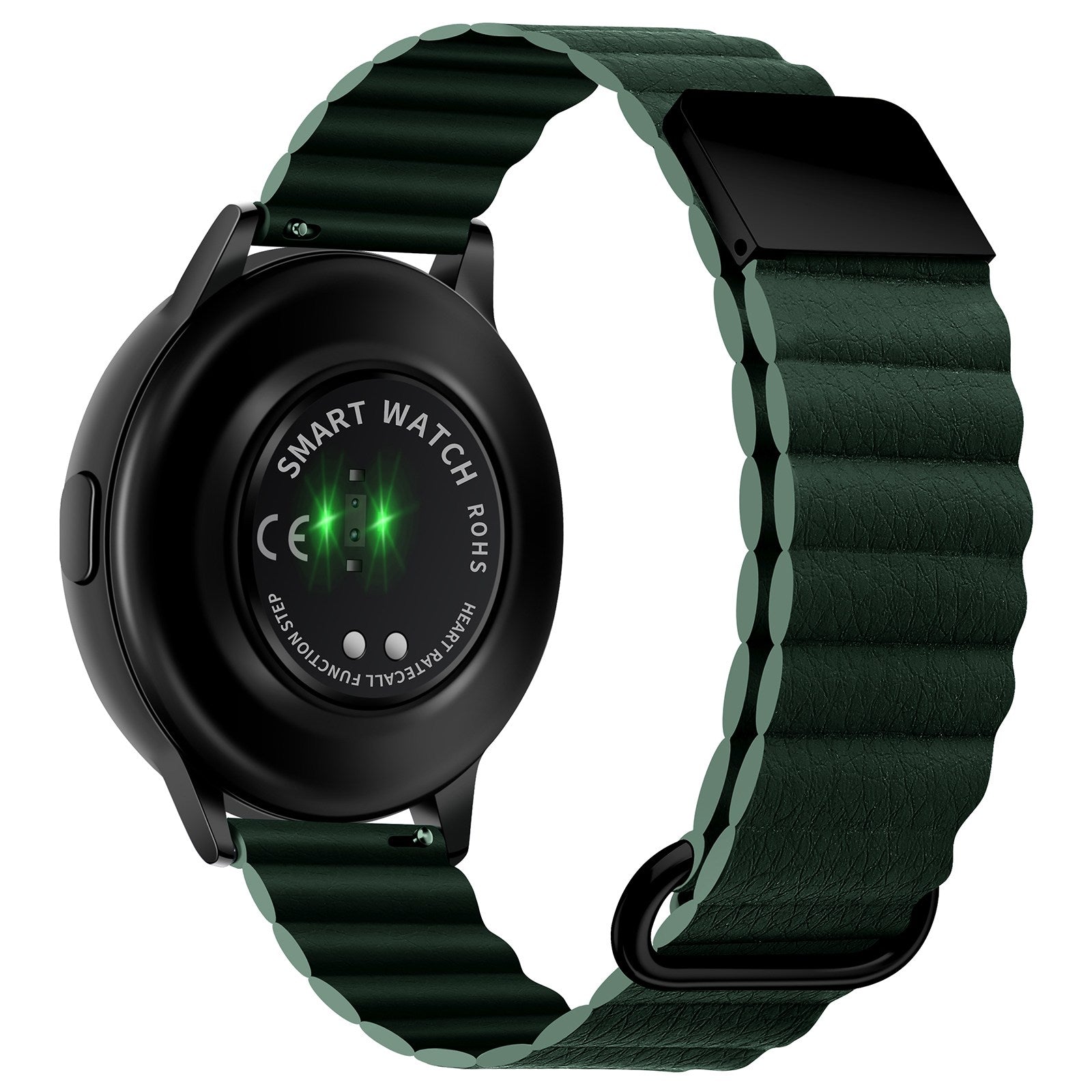 For Samsung Galaxy Watch6 40mm 44mm Watch6 Classic 43mm 47mm Watch 5 40mm 44mm 5 Pro 45mm Watch4 40mm 44mm 20mm Watch Band Genuine Leather Magnetic Strap