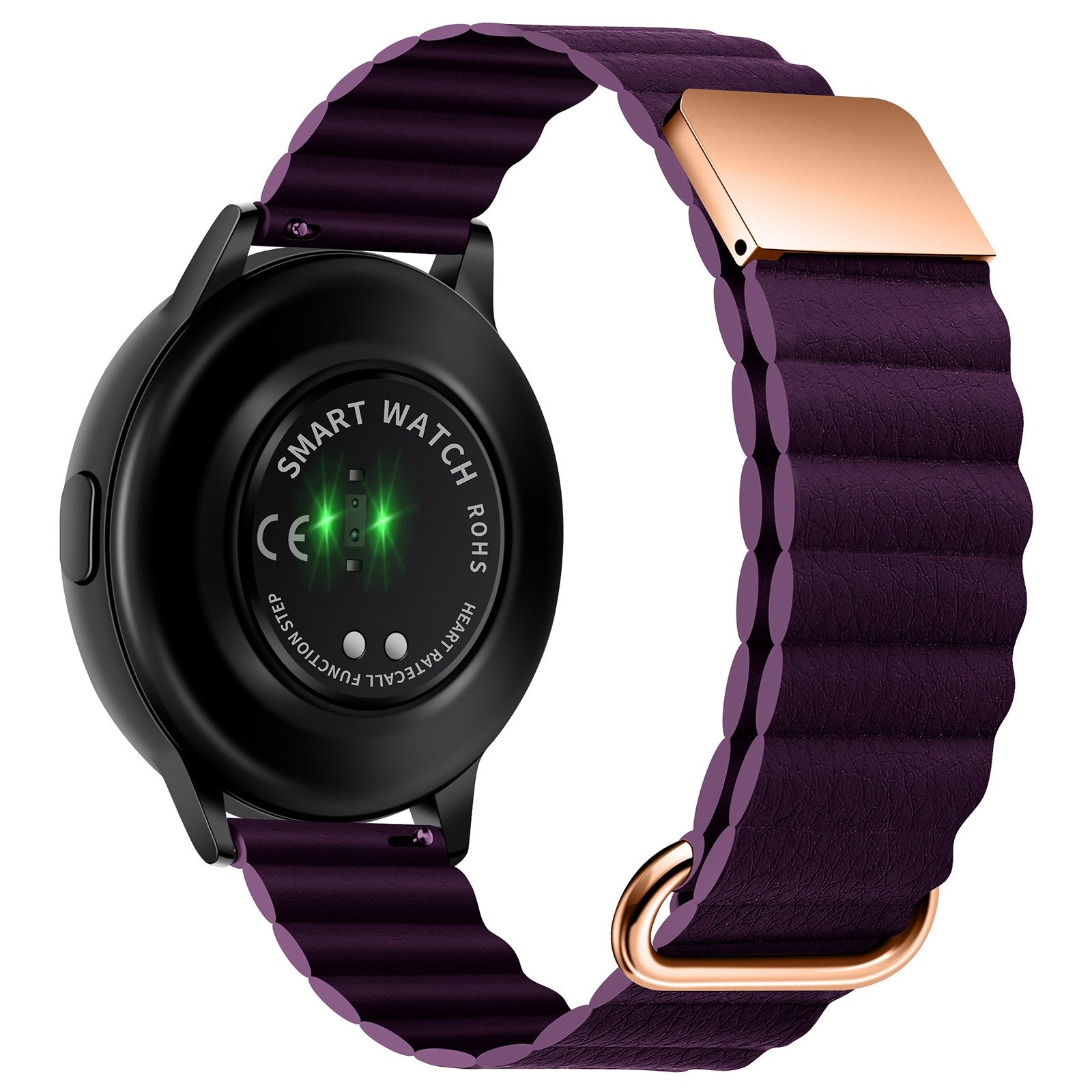 For Samsung Galaxy Watch6 40mm 44mm Watch6 Classic 43mm 47mm Watch 5 40mm 44mm 5 Pro 45mm Watch4 40mm 44mm 20mm Watch Band Genuine Leather Magnetic Strap