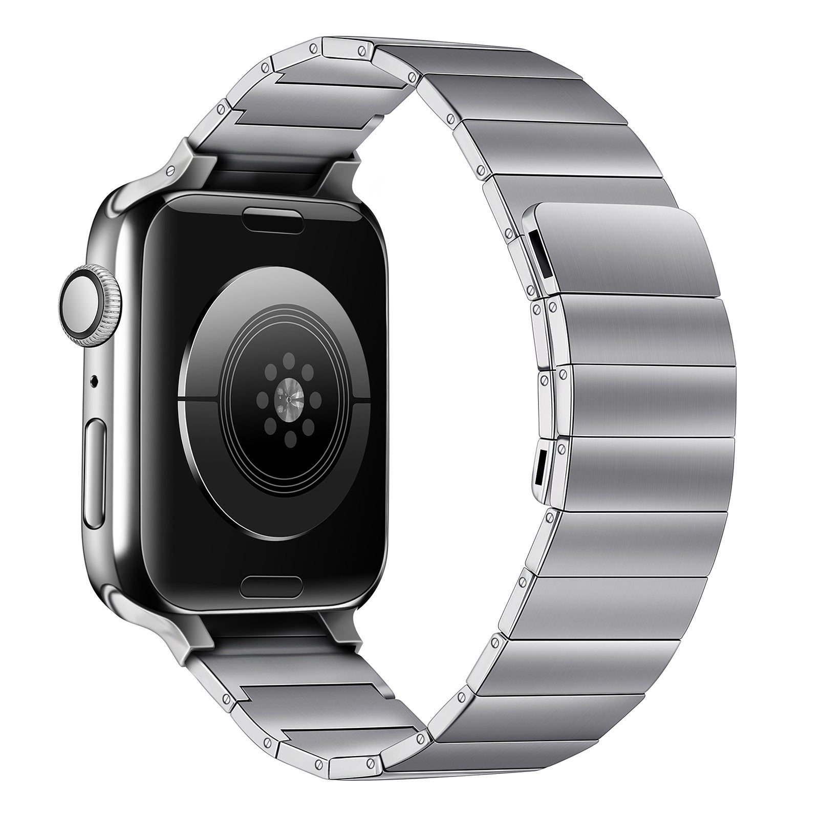 For Apple Watch Ultra 2 49mm Series 9 45mm SE (2023) 44mm Ultra 49mm 8 7 45mm 6 5 4 SE (2022) SE 44mm 3 2 1 42mm Magnetic Watch Band Stainless Steel Replacement Watch Strap