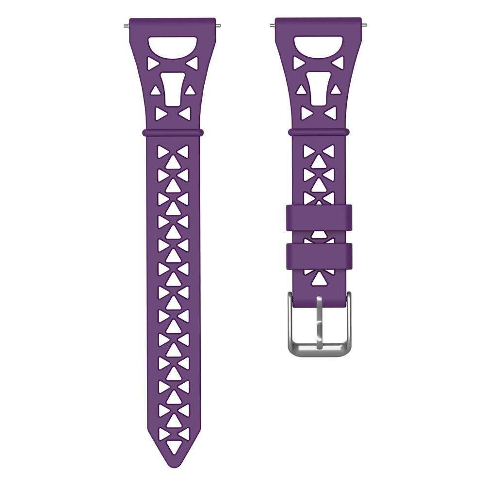 For Samsung Galaxy Watch 5 Pro 45mm Watch4 Classic 42mm 46mm Breathable Silicone 20mm Tower Design Smart Watch Strap Replacement