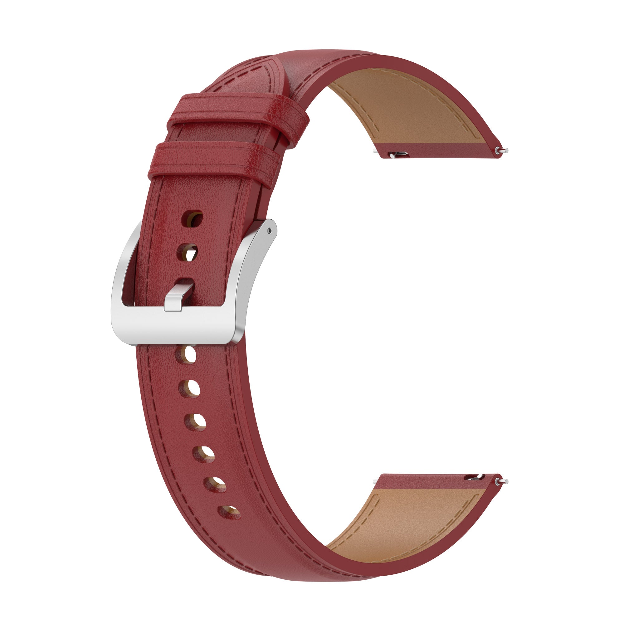 For Samsung Galaxy Watch6 40mm 44mm Watch6 Classic 43mm 47mm Watch 5 40mm 44mm 5 Pro 45mm Watch4 40mm 44mm Genuine Leather Smart Watch Band Wrist Strap
