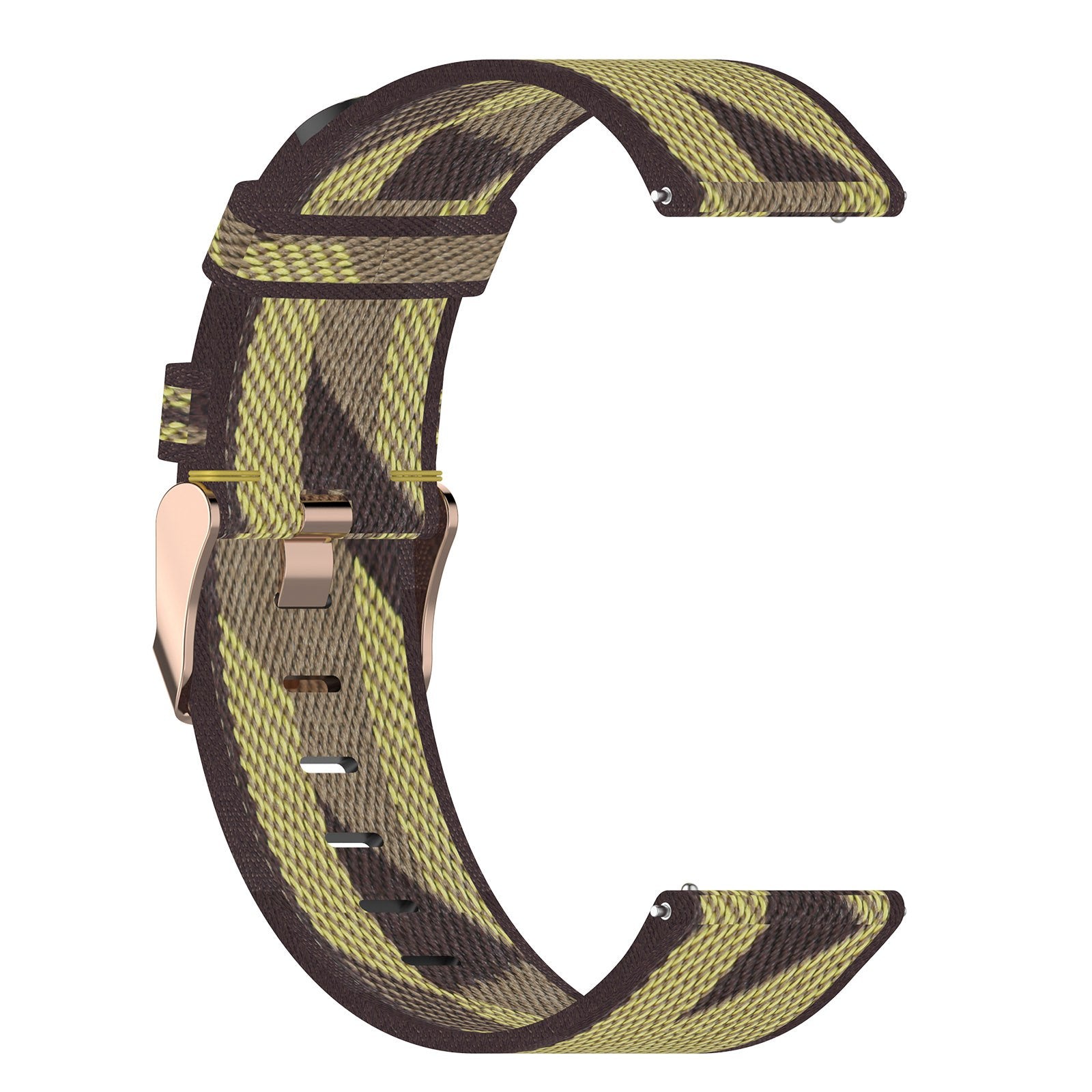 For Samsung Galaxy Watch 5 40mm 44mm Watch 5 Pro 45mm Nylon Watch Band Pink Buckle Adjustable Wrist Strap