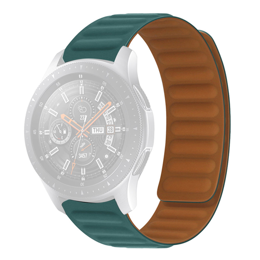 For Samsung Galaxy Watch 5 40mm 44mm Watch 5 Pro 45mm Magnetic Silicone Watch Band Replacement Wrist Strap