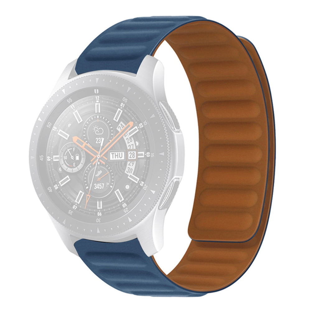 For Samsung Galaxy Watch 5 40mm 44mm Watch 5 Pro 45mm Magnetic Silicone Watch Band Replacement Wrist Strap