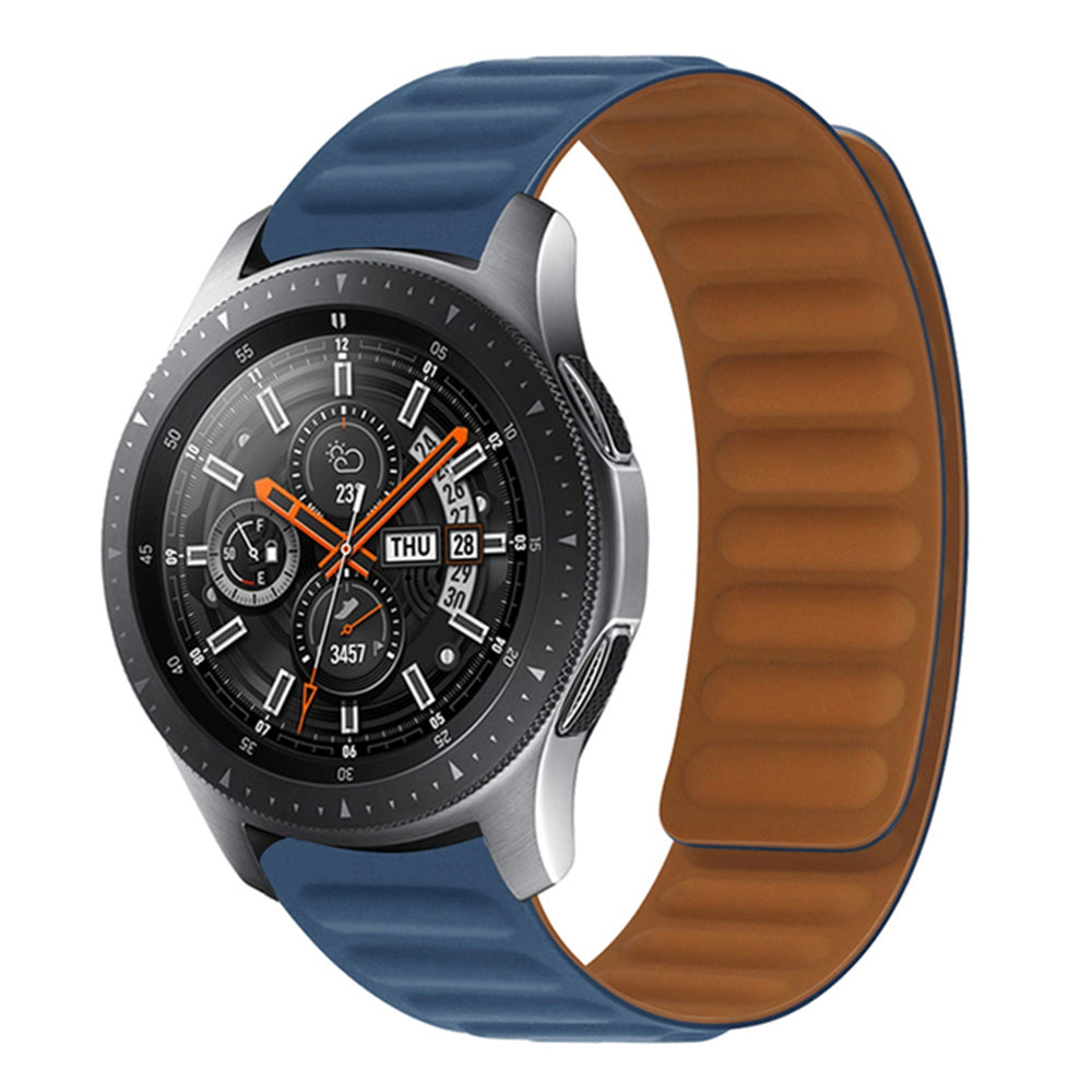 For Samsung Galaxy Watch 5 40mm 44mm Watch 5 Pro 45mm Magnetic Silicone Watch Band Replacement Wrist Strap