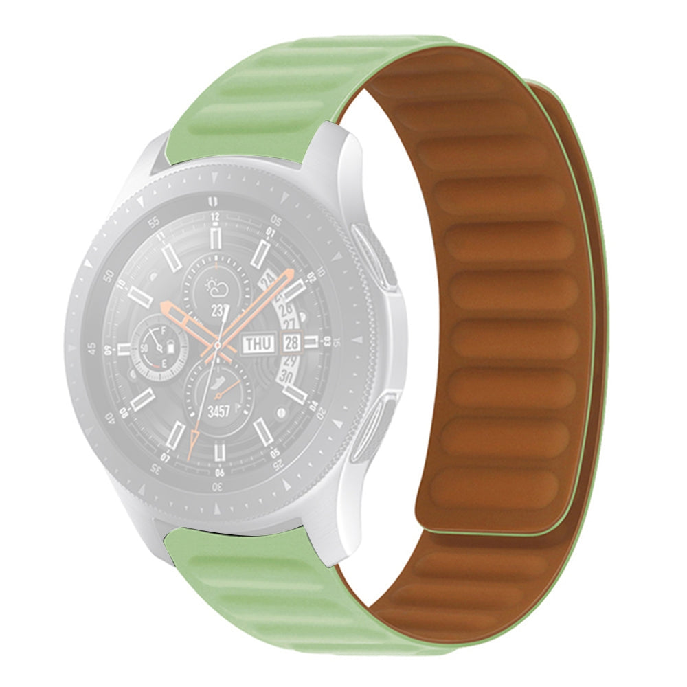 For Samsung Galaxy Watch 5 40mm 44mm Watch 5 Pro 45mm Magnetic Silicone Watch Band Replacement Wrist Strap