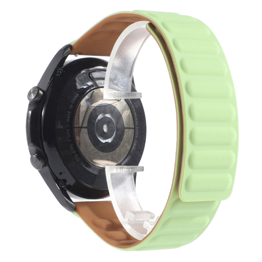 For Samsung Galaxy Watch 5 40mm 44mm Watch 5 Pro 45mm Magnetic Silicone Watch Band Replacement Wrist Strap