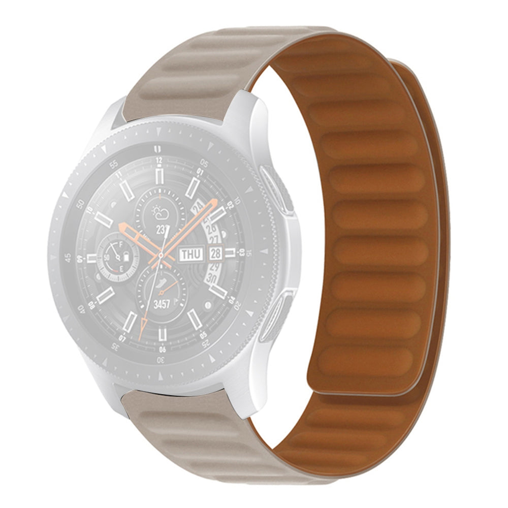 For Samsung Galaxy Watch 5 40mm 44mm Watch 5 Pro 45mm Magnetic Silicone Watch Band Replacement Wrist Strap