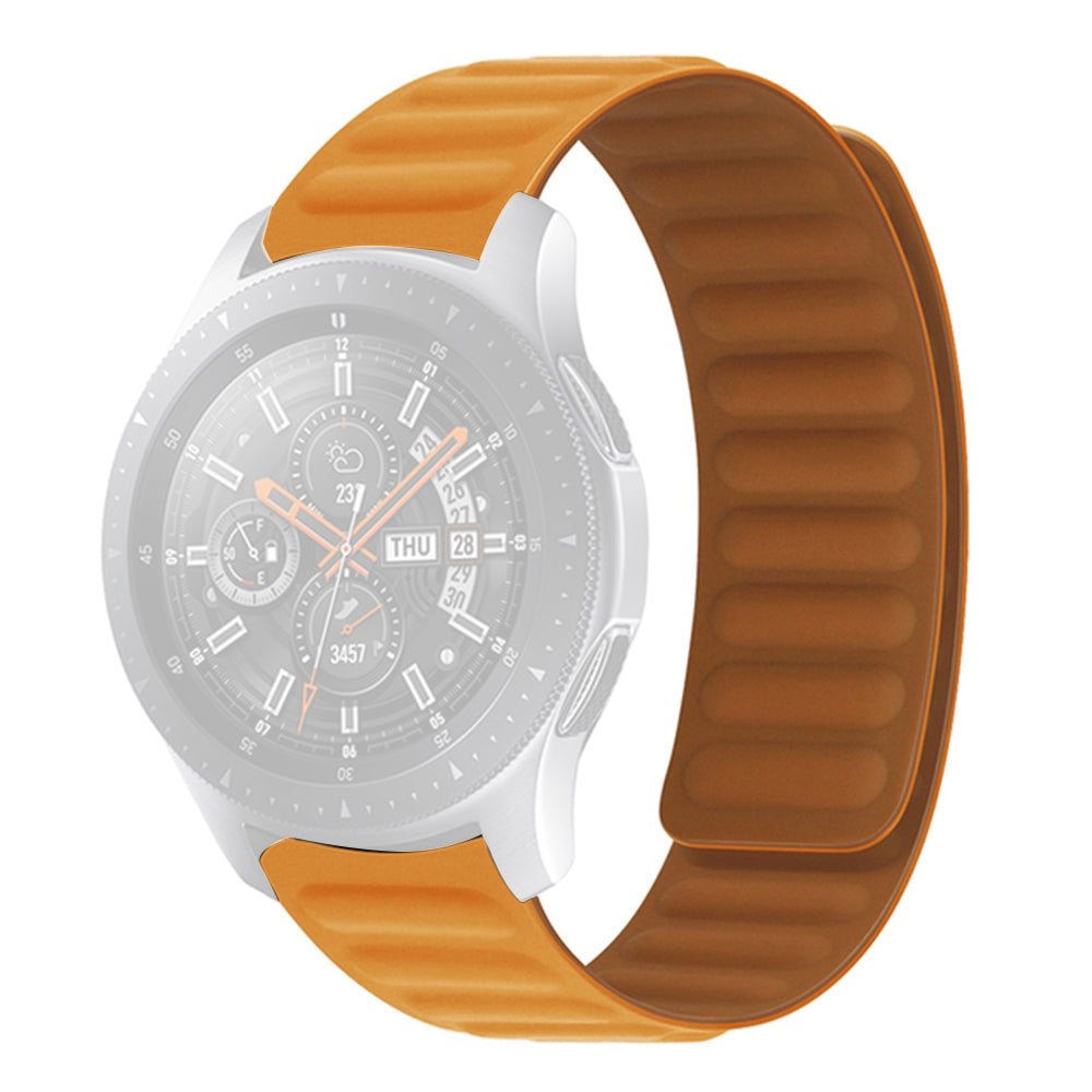 For Samsung Galaxy Watch 5 40mm 44mm Watch 5 Pro 45mm Magnetic Silicone Watch Band Replacement Wrist Strap