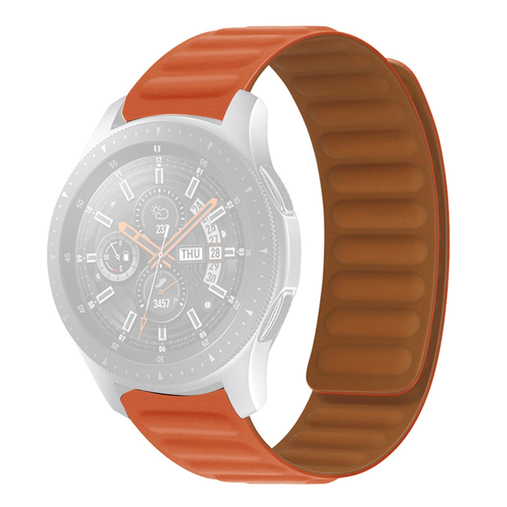 For Samsung Galaxy Watch 5 40mm 44mm Watch 5 Pro 45mm Magnetic Silicone Watch Band Replacement Wrist Strap