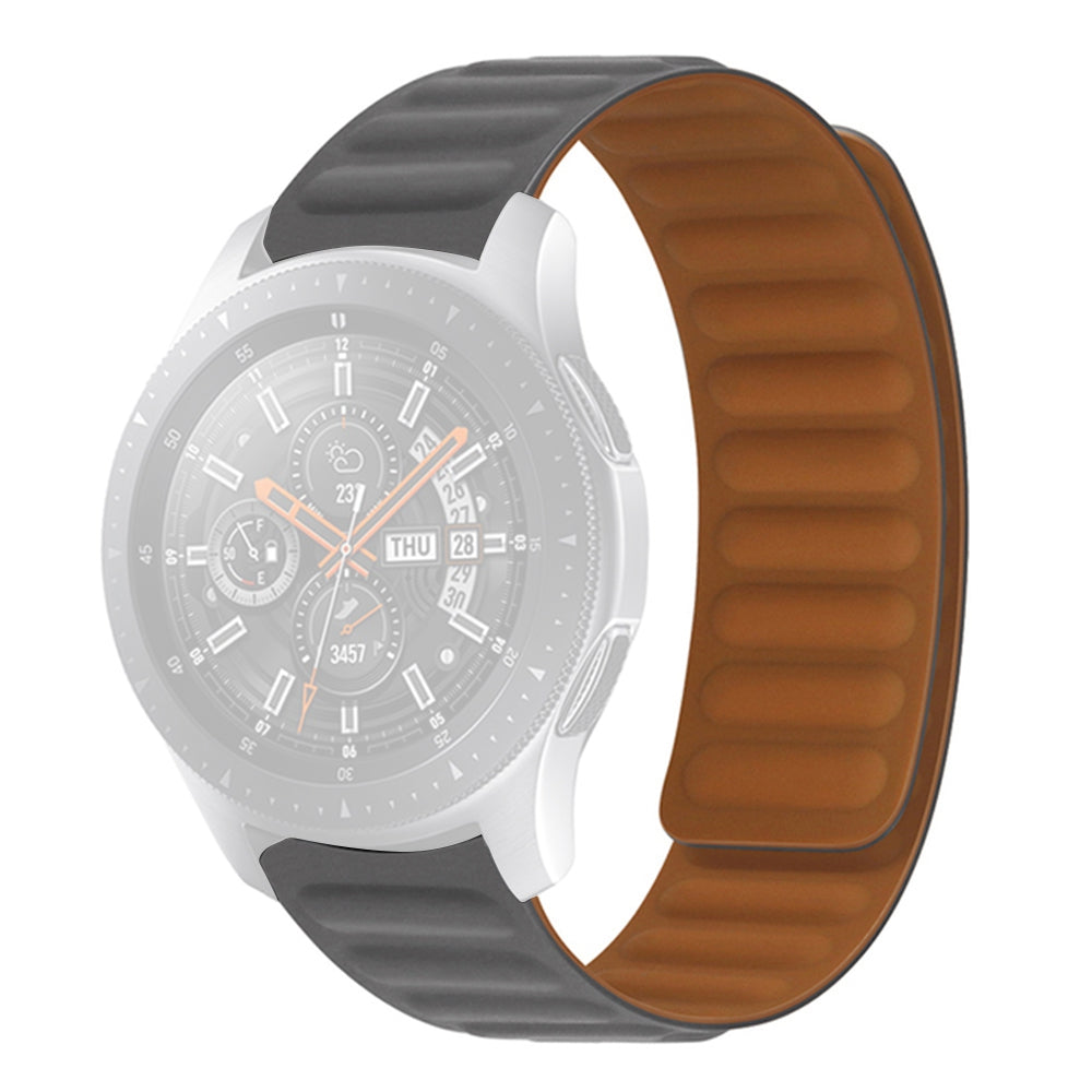 For Samsung Galaxy Watch 5 40mm 44mm Watch 5 Pro 45mm Magnetic Silicone Watch Band Replacement Wrist Strap