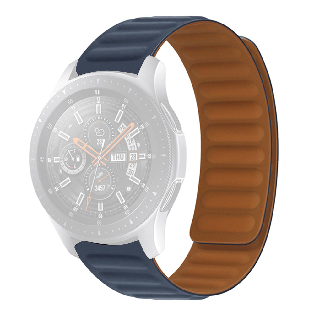 For Samsung Galaxy Watch 5 40mm 44mm Watch 5 Pro 45mm Magnetic Silicone Watch Band Replacement Wrist Strap