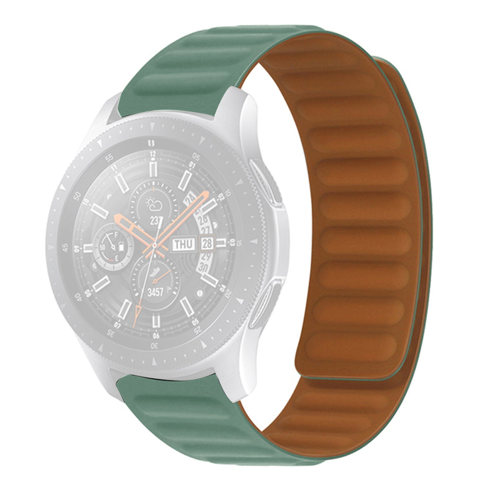 For Samsung Galaxy Watch 5 40mm 44mm Watch 5 Pro 45mm Magnetic Silicone Watch Band Replacement Wrist Strap