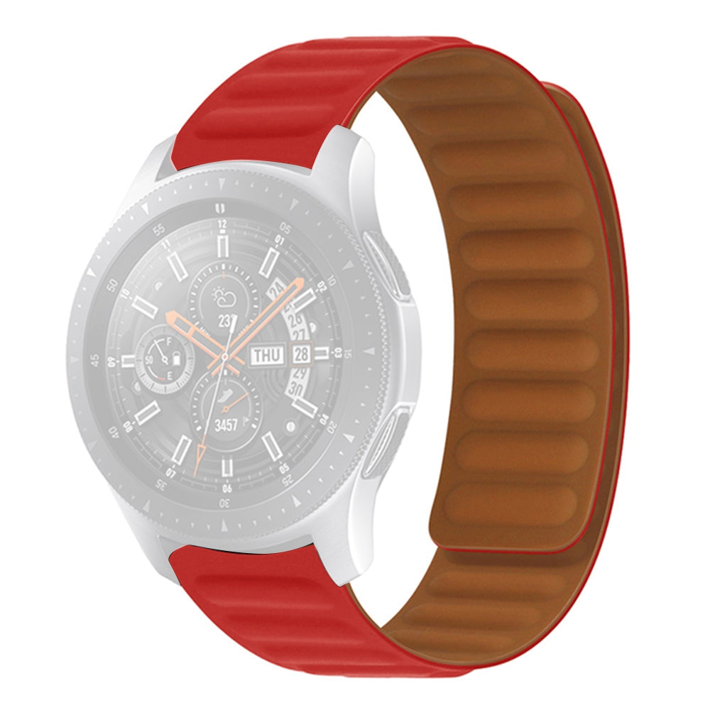 For Samsung Galaxy Watch 5 40mm 44mm Watch 5 Pro 45mm Magnetic Silicone Watch Band Replacement Wrist Strap