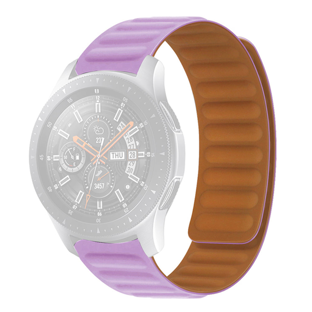 For Samsung Galaxy Watch 5 40mm 44mm Watch 5 Pro 45mm Magnetic Silicone Watch Band Replacement Wrist Strap