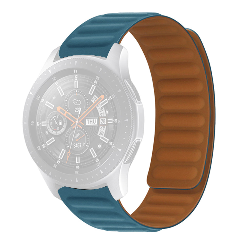 For Samsung Galaxy Watch 5 40mm 44mm Watch 5 Pro 45mm Magnetic Silicone Watch Band Replacement Wrist Strap