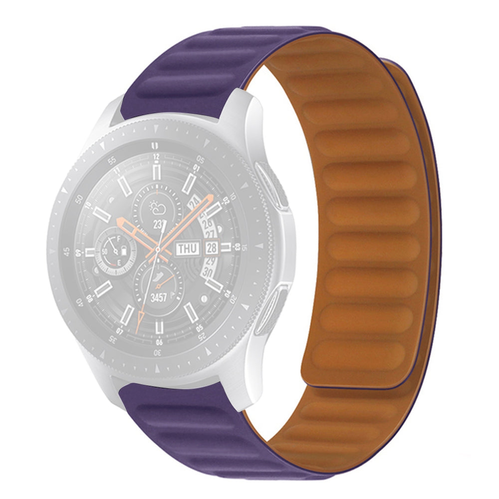 For Samsung Galaxy Watch 5 40mm 44mm Watch 5 Pro 45mm Magnetic Silicone Watch Band Replacement Wrist Strap
