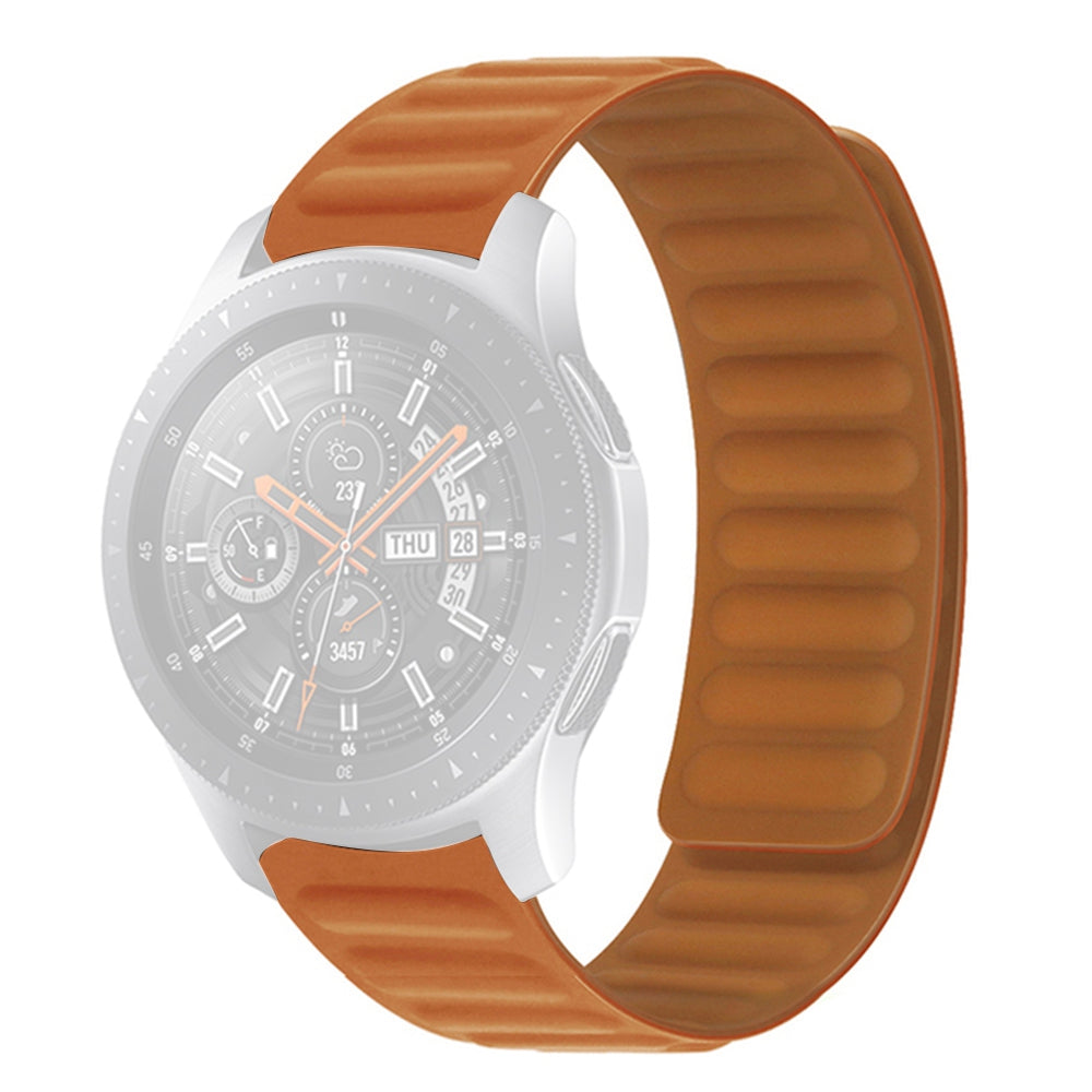 For Samsung Galaxy Watch 5 40mm 44mm Watch 5 Pro 45mm Magnetic Silicone Watch Band Replacement Wrist Strap