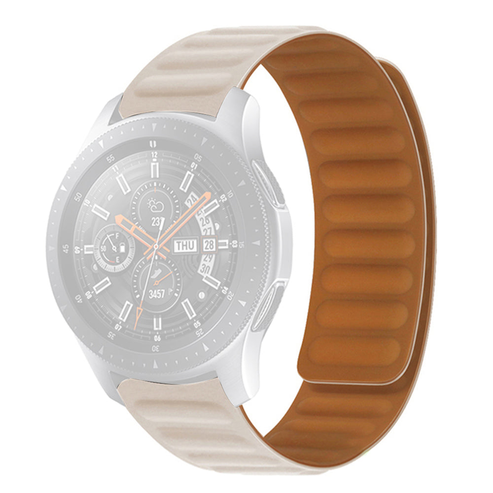 For Samsung Galaxy Watch 5 40mm 44mm Watch 5 Pro 45mm Magnetic Silicone Watch Band Replacement Wrist Strap