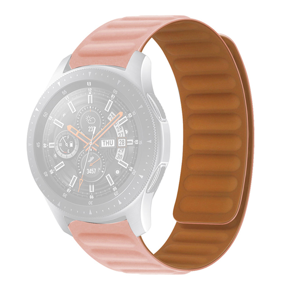 For Samsung Galaxy Watch 5 40mm 44mm Watch 5 Pro 45mm Magnetic Silicone Watch Band Replacement Wrist Strap