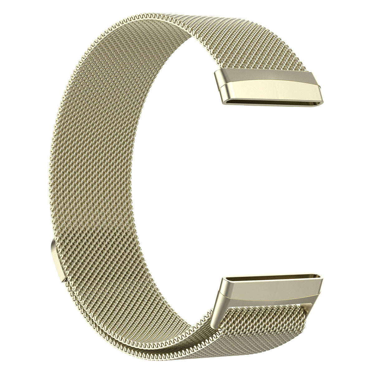 For Fitbit Versa 4 Sense 2 Replacement Watch Strap Metal Milanese Smart Watchband Size: S