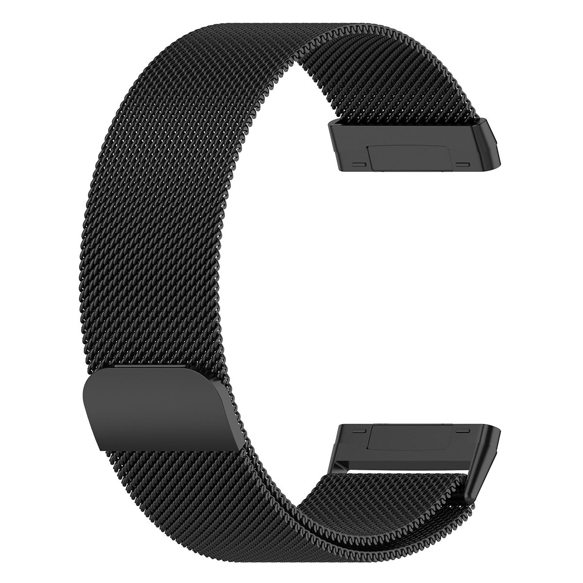For Fitbit Versa 4 Sense 2 Replacement Watch Strap Metal Milanese Smart Watchband Size: S