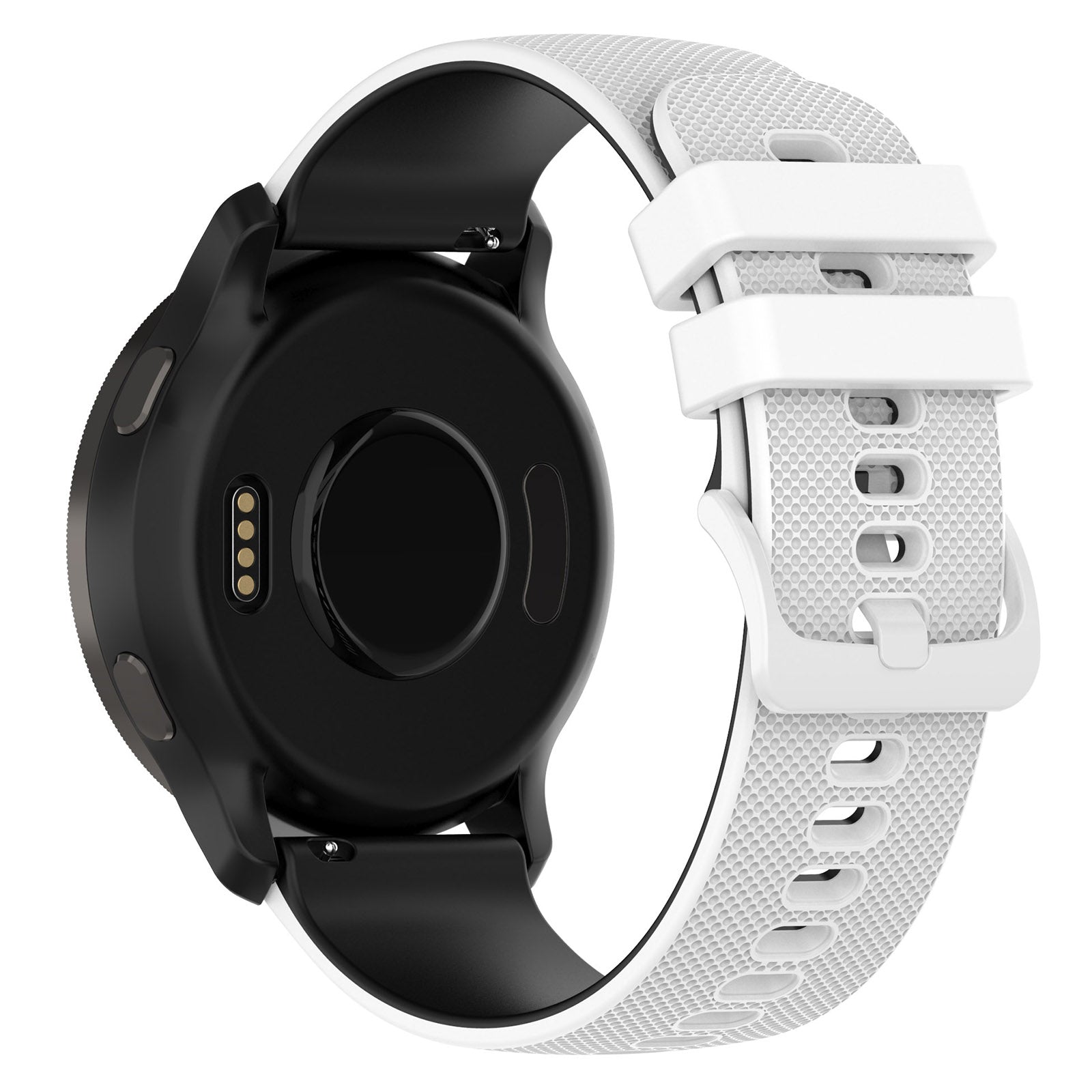 For Samsung Galaxy Watch3 45mm Huawei Watch 3 Garmin Forerunner 255 Apex 46mm Silicone Watch Band 22mm Dual Color Adjustable Wrist Strap