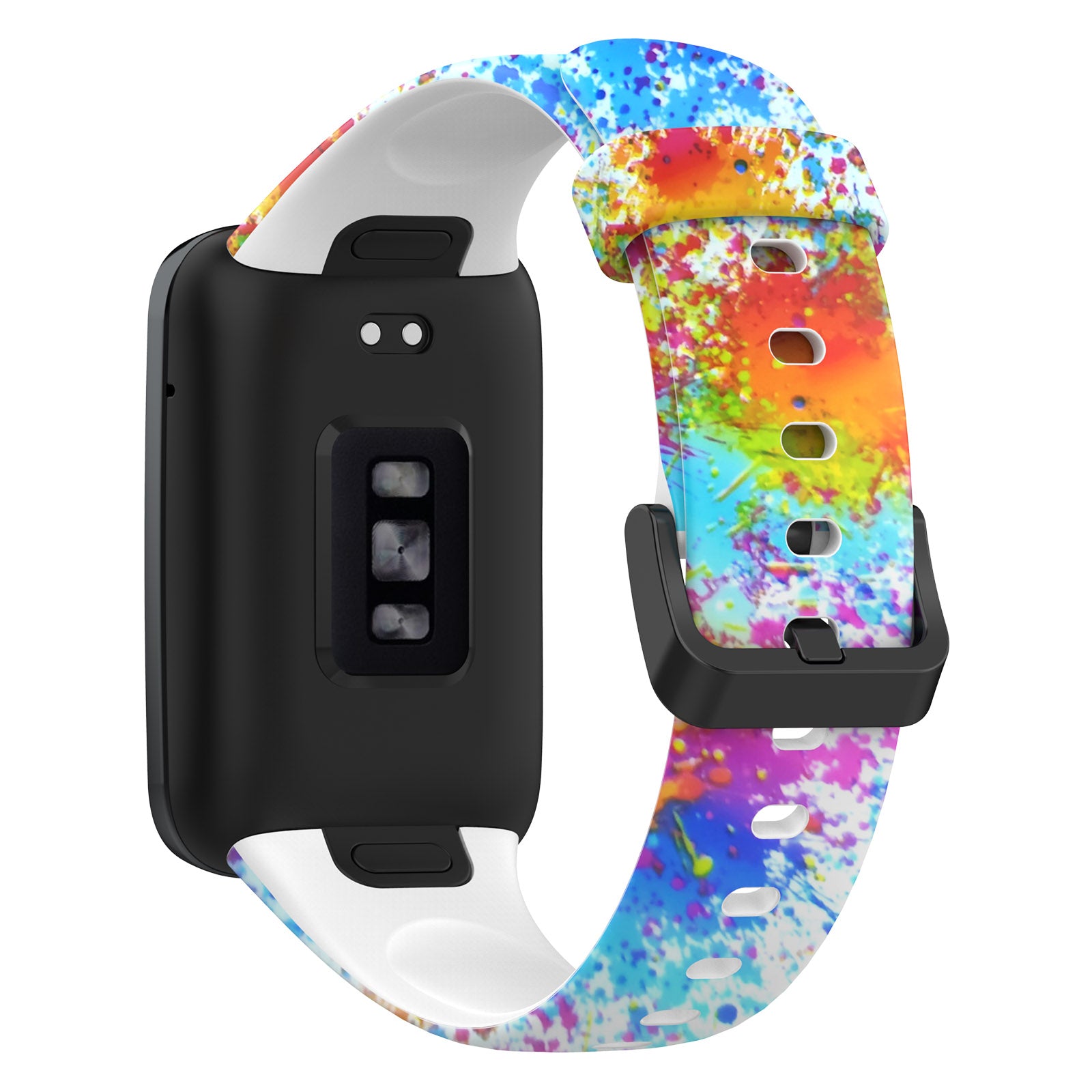 For Xiaomi Mi Band 7 Pro Sport Band Soft Silicone Pattern Printing Replacement Wristband Standard Size